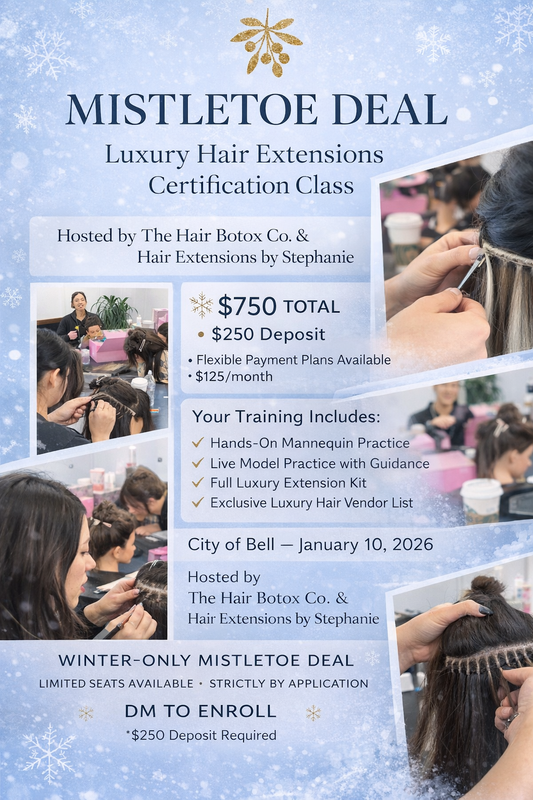 Hair Extensions Certification Class