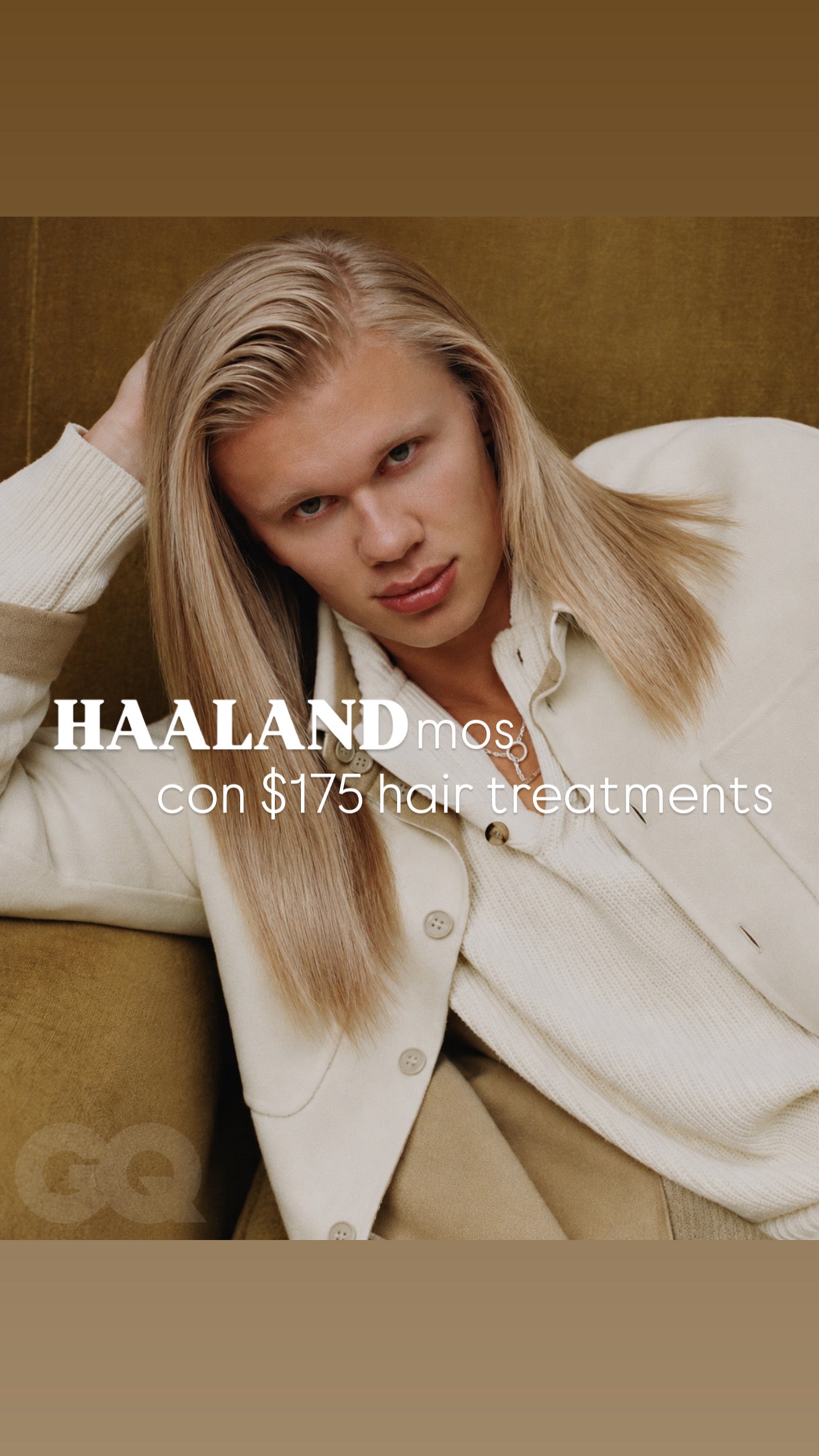 Haaland-mos with $175 Hair Treatments