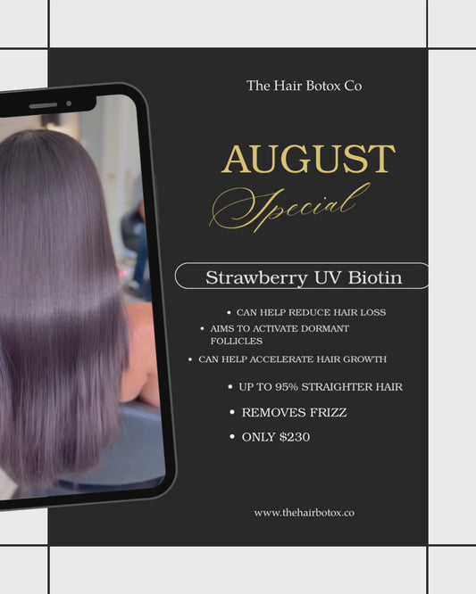 August Special Strawberry UV Biotin